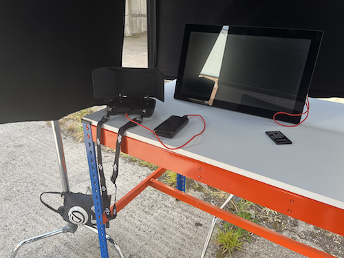 UAV remote monitoring on location for Ebbon Intelligence