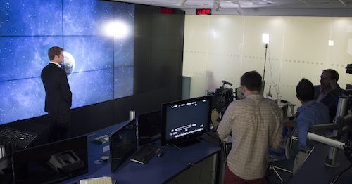 Behind the scenes with Sound Motive shooting a pitch film for Oxford Space Systems